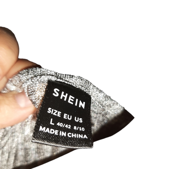 Single Breasted Rib Knit Dress - Picture 3 of 4